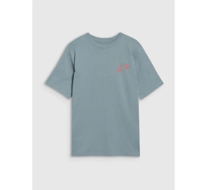 Chlapecké tričko oversize s potiskem model 21436124 - 4F Chlapecké tričko oversize s potiskem model 21436124 - 4F