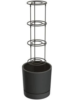 35L HOME GROWER ANTRACITOVÝ ZAJTRAJŠÍ HRNIEC S KOĽAJNIČKOU