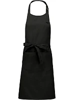 Kariban K 890 Zástěra s laclem "Sommelier" 20.K890 black