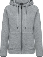 Promodoro 5505 Dámska mikina s kapucňou z hrubej bavlny 40.5505 heather grey