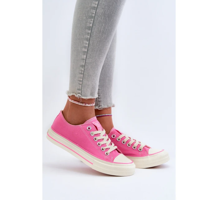 Nízké dámské tenisky Big Star model 21654830 Růžové - Big Star Shoes