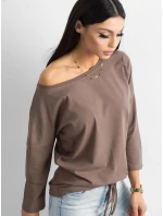 Blúzka RV BZ 4691.35P hnedá