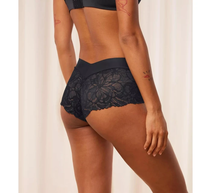 Dámske body Make-Up Illusion Lace Shorty - BLACK - black 0004 - TRIUMPH