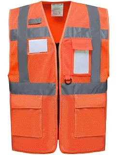 HVW HiVis síťovaná bezpečnostní vesta 79.W hi vis orange model 22502545 - Yoko