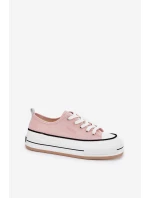 Damskie Trampki Big Star NN274207 Różowe