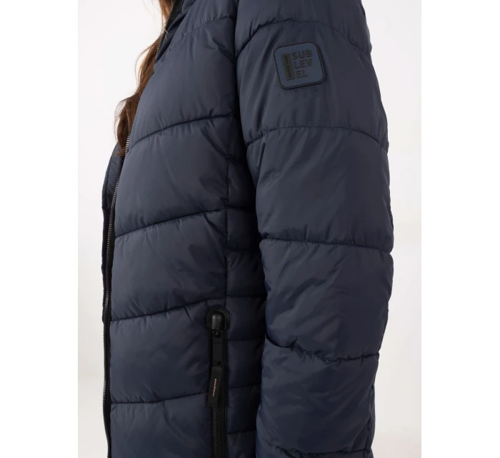 Płaszcz model 20608981 granatowy - FPrice