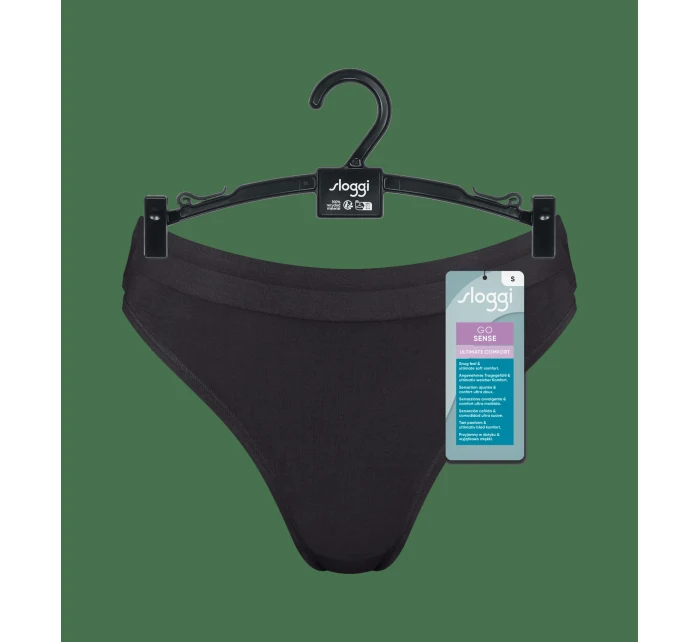 sloggi GO Sense High leg 2P - BLACK - SLOGGI BLACK - SLOGGI