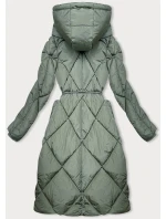 Zimní bunda v khaki barvě s límcem model 21246097 - LHD Zimní bunda v khaki barvě s límcem model 21246097 - LHD