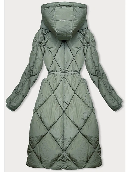 Zimní bunda v khaki barvě s límcem model 21246097 - LHD
