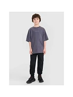 Chlapecké tričko oversize s potiskem model 22209553 - 4F Chlapecké tričko oversize s potiskem model 22209553 - 4F