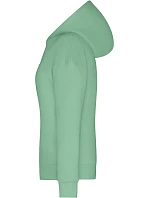 Daiber 8033 Dámska mikina s kapucňou „Lounge“ 02.8033 jade green Daiber 8033 Dámska mikina s kapucňou „Lounge“ 02.8033 jade green
