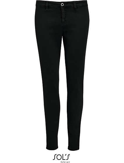 SOL'S Jules Women Dámske nohavice 7/8 25.0142 čierne