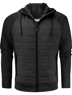 James Harvest Keyport Jacket Men Pánska hybridná bunda „Two-Tone“ 62.2032 čierna