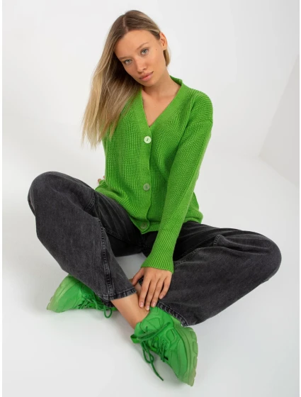 Dámsky sveter LC SW 0321 svetlo zelený