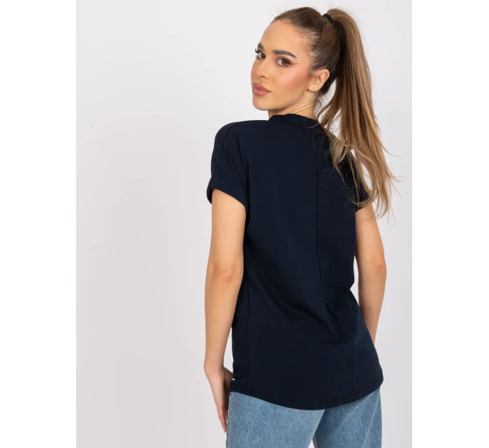 Tričko RV TS 7666.19 tmavo modrá Tričko RV TS 7666.19 tmavo modrá