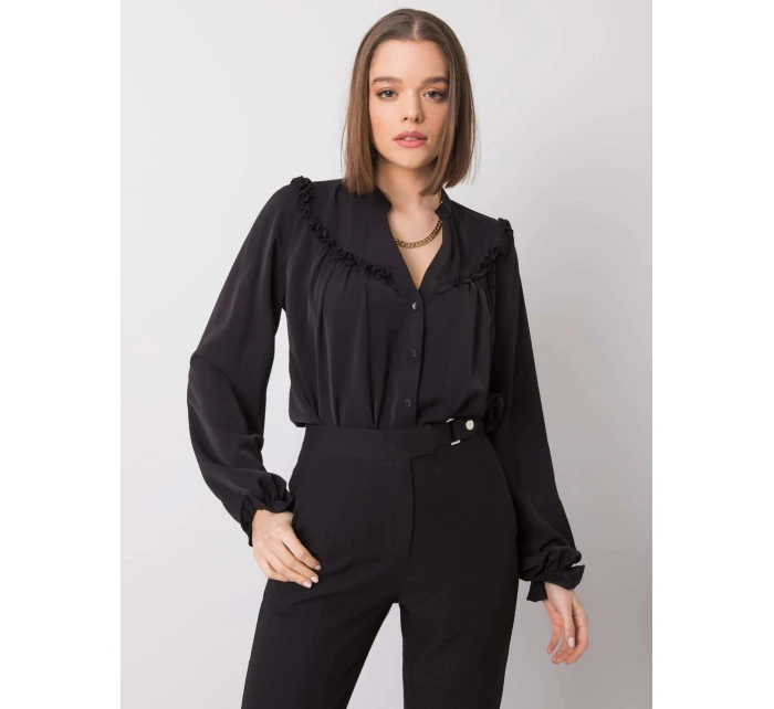 Košeľa TW KS BP 5078.21 čierna