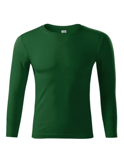 Progress LS triko unisex lahvově zelená Progress LS triko unisex lahvově zelená