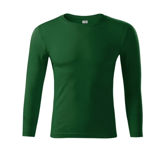 Progress LS triko unisex lahvově zelená