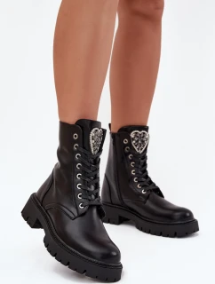 Šnurovanie vyšší model 216649 Krok v štýle