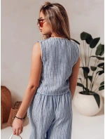 Dámska vesta LINELIA modrá FashionStreet PY0134