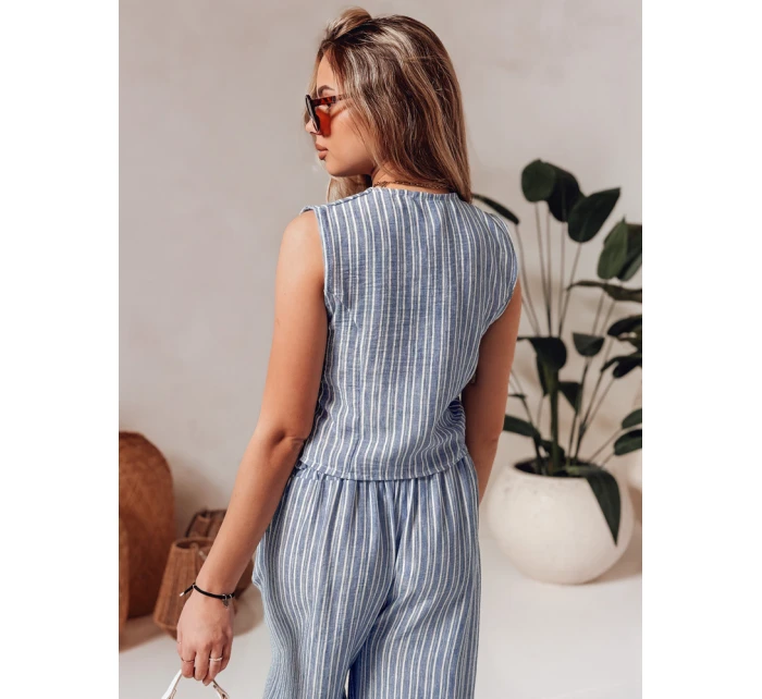 Dámska vesta LINELIA modrá FashionStreet PY0134