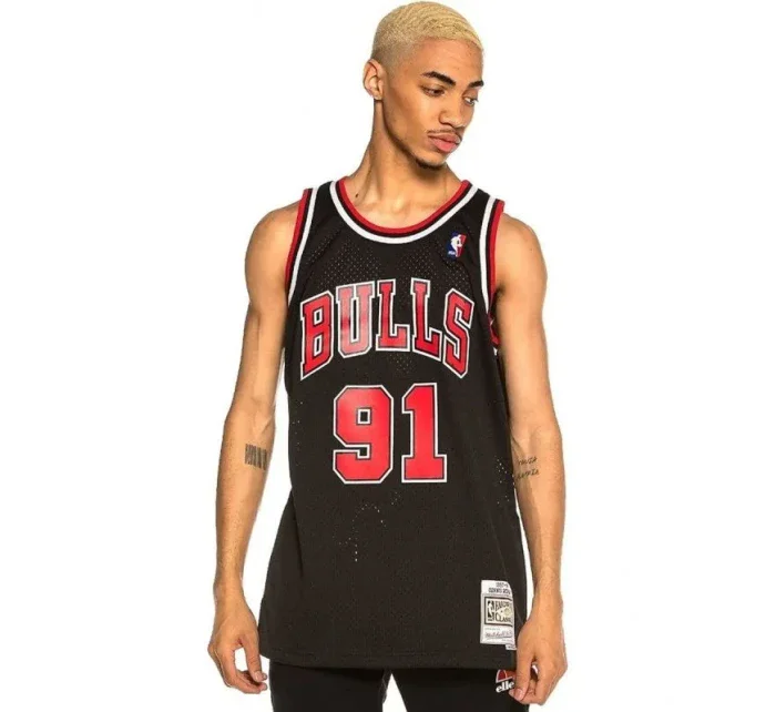 Mitchell & Ness Chicago Bulls NBA Swingman Alternate Jersey Bulls 97 Dennis Rodman SMJYGS18152-CBUBLCK97DRD pánske Mitchell & Ness Chicago Bulls NBA Swingman Alternate Jersey Bulls 97 Dennis Rodman SMJYGS18152-CBUBLCK97DRD pánske