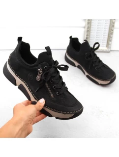 W model 21292293 dámské boty - Rieker