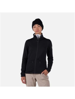 Rossignol W Blackside Fleece Fz Mikina čierna