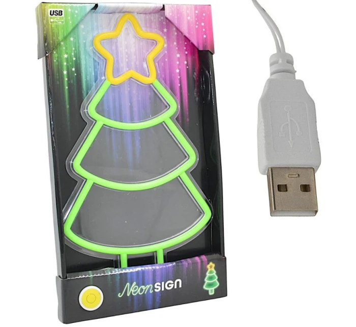 FIGÚRKA NEÓNOVÁ VIANOČNÁ LAMPA