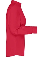 JN 641 Popelínová business halenka s dlouhým rukávem model 22487463 red - Daiber JN 641 Popelínová business halenka s dlouhým rukávem model 22487463 red - Daiber
