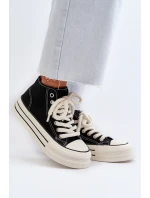 Dámské tenisky na platformě černé model 21652279 - Boto Dámské tenisky na platformě černé model 21652279 - Boto