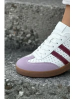 Kožené síťované dámské tenisky model 21935203 - Zazoo Kožené síťované dámské tenisky model 21935203 - Zazoo