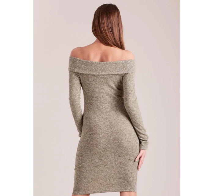 Šaty EM SK 4329.16P khaki Šaty EM SK 4329.16P khaki