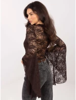 Bluzka PM BZ model 21836703 ciemny brązowy - FPrice