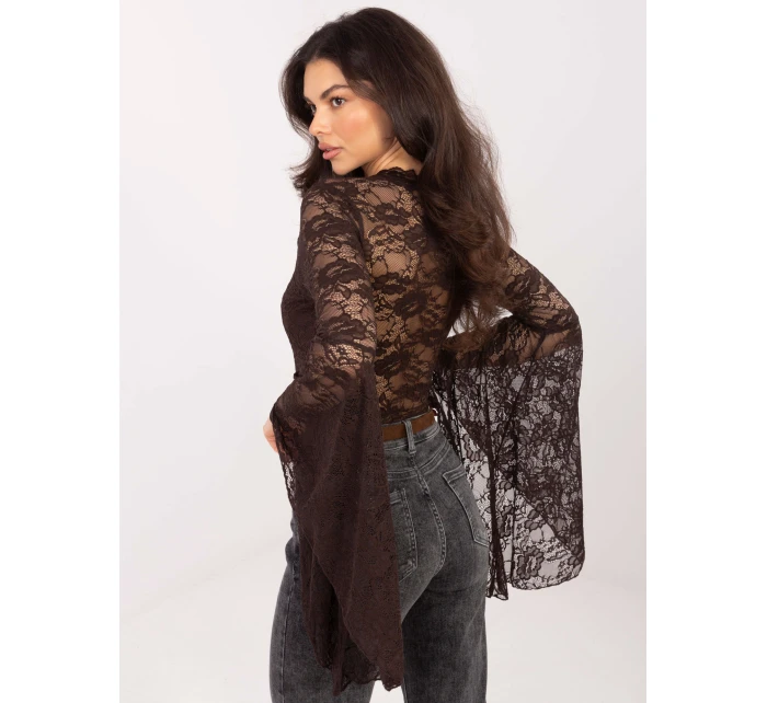 Bluzka PM BZ model 21836703 ciemny brązowy - FPrice