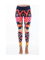 Dámske fitness legíny Six Deuce Aztec - multicolor - Litex