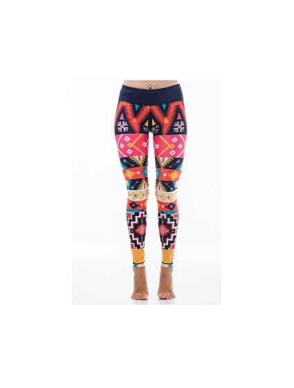 Dámske fitness legíny Six Deuce Aztec - multicolor - Litex Dámske fitness legíny Six Deuce Aztec - multicolor - Litex