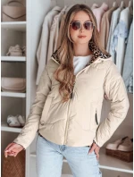 Dámská oboustranná přechodná bunda béžová Dstreet model 21986919 - FashionStreet