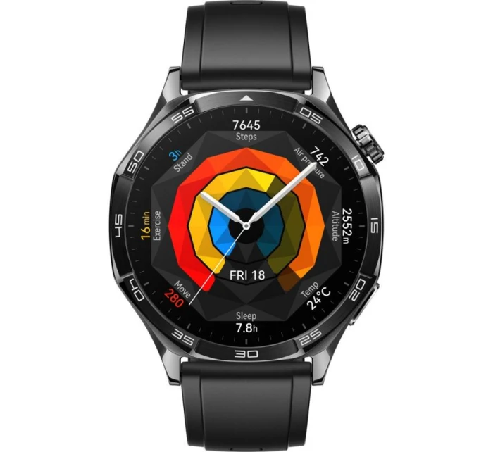Huawei WATCH GT 5 46 mm Vili-B19F | Inteligentné hodinky | GPS (satelit) | AMOLED | 1,43 palca | Čierna