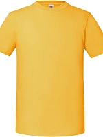 Fruit of the Loom Iconic 195 T Pánske tričko z hrubého materiálu 16.1422 slnečnica