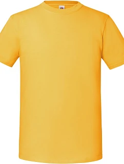 Fruit of the Loom Iconic 195 T Pánske tričko z hrubého materiálu 16.1422 slnečnica