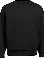 Untagged Movement OCS RCS Voľná mikina s okrúhlym výstrihom Ťažká unisex mikina „Loose Fit“ 66.3020 čierna