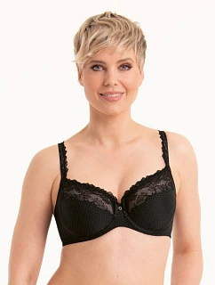 podprsenka s kosticí . černá RosaFaia model 21019000 - Rosa Faia
