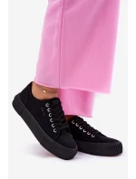 Dámské Textilní Tenisky Big Star model 21692039 Černé - Big Star Shoes