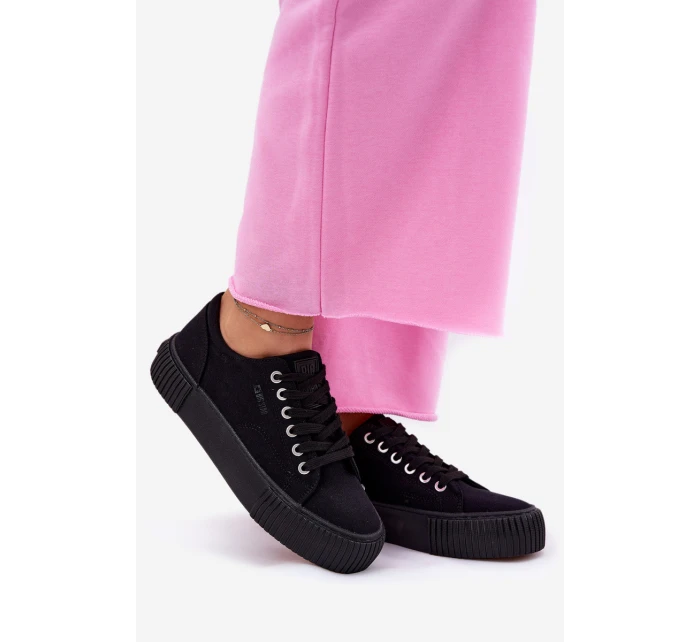 Dámské Textilní Tenisky Big Star model 21692039 Černé - Big Star Shoes