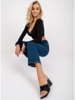 Džínsy RO nohavice SP 2402.10 tmavo modrá