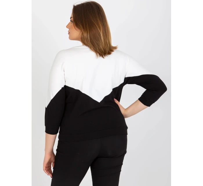 Dámská halenka RV BZ model 18025877 bílá a černá - FPrice