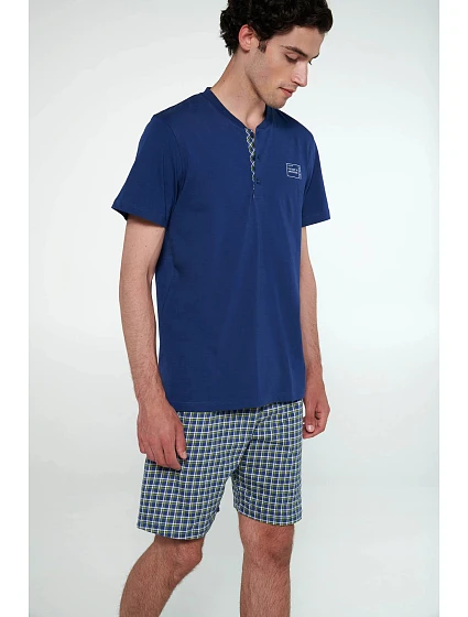 Pyžamo s knoflíkovou légou model 20770383 - Vamp