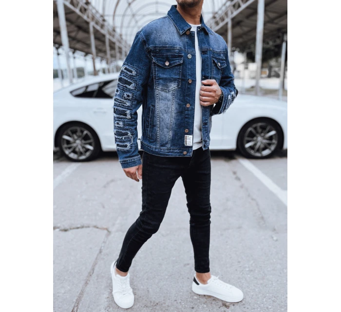 Pánská džínová bunda modrá Dstreet model 21978854 - FashionStreet