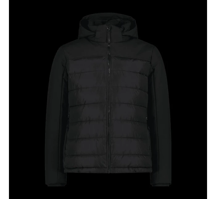 pánská zimní bunda s kapucí sportovní zateplená černá model 21350670 pánské - CMP